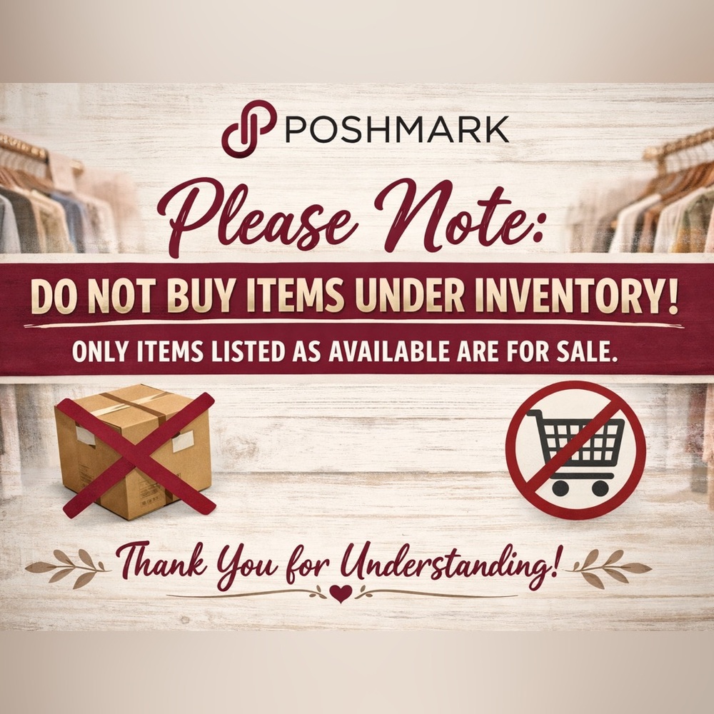 Closet Inventory Update- Please Read!!
